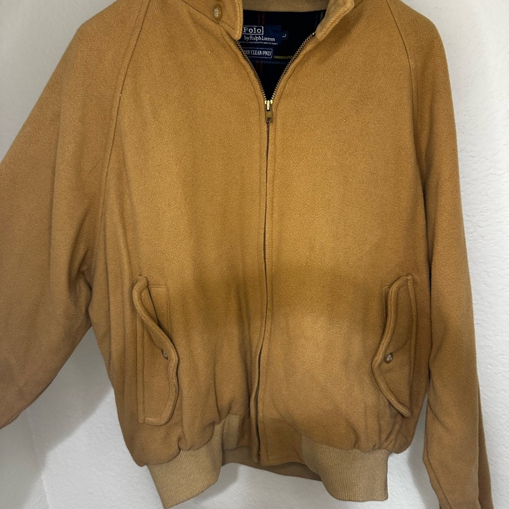 Ralph Lauren Camel Cashmere Jacket